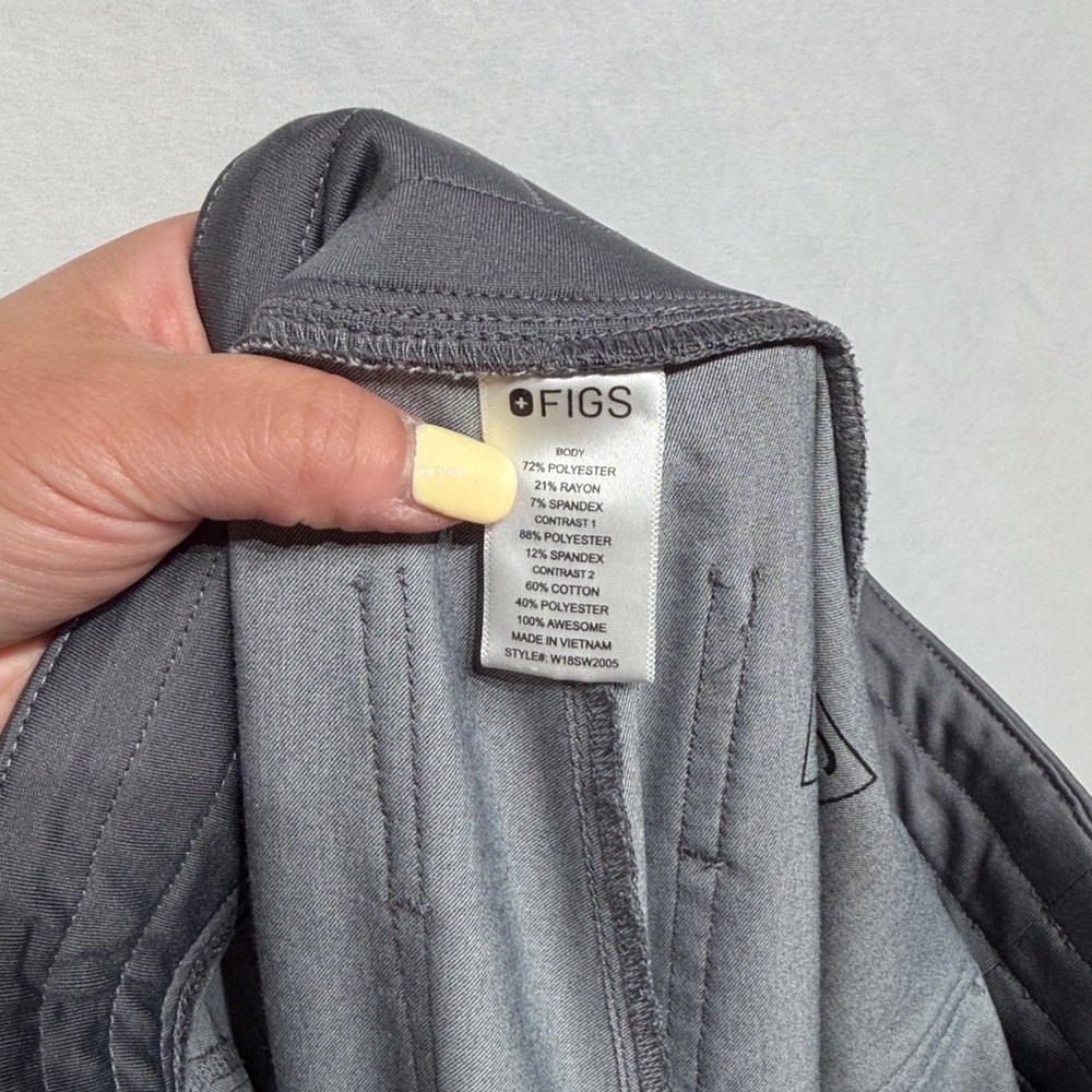 Figs Zamora Jogger Scrub Pants Graphite Size XXS - Picture 10 of 11